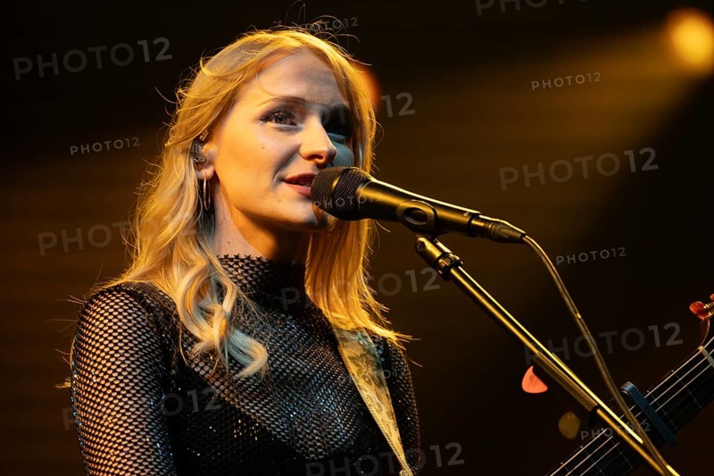 WROCLAW, POLAND - AUGUST 1, 2025: Music Festival Meskie Granie (Men's Playing). On the stage Kaska Sochacka vocal and guitar