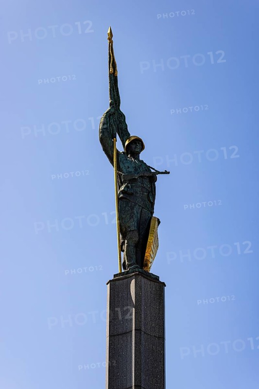 Memorial in honor of the fallen soldiers of the Red Soviet Army, Schwarzenbergplatz, Vienna, Austria
