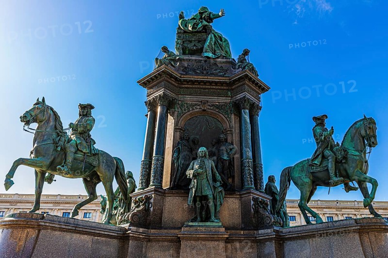Maria Theresia Memorial at Maria-Theresien-Platz, Vienna, Austria
