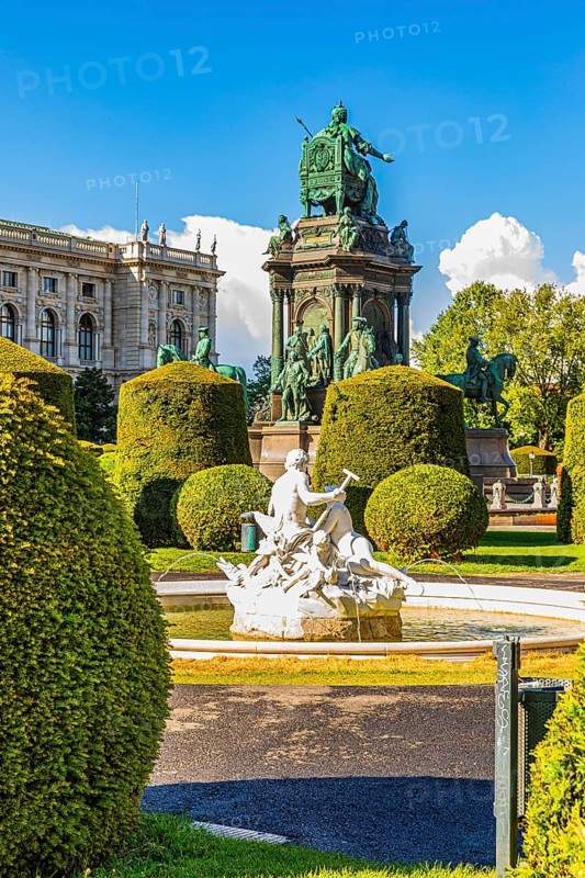 Maria-Thersia Memorial at Maria-Theresien-Platz, Vienna, Austria