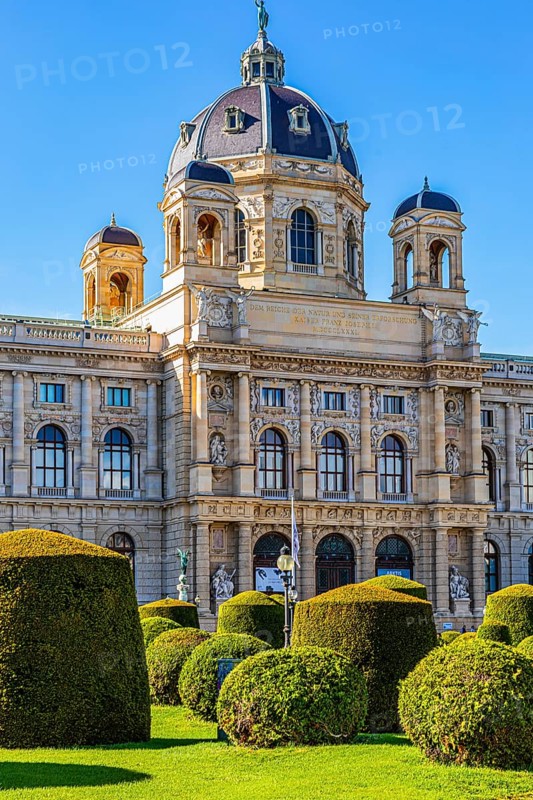 Museum of Natural History at Maria-Theresien-Platz, Vienna, Austria