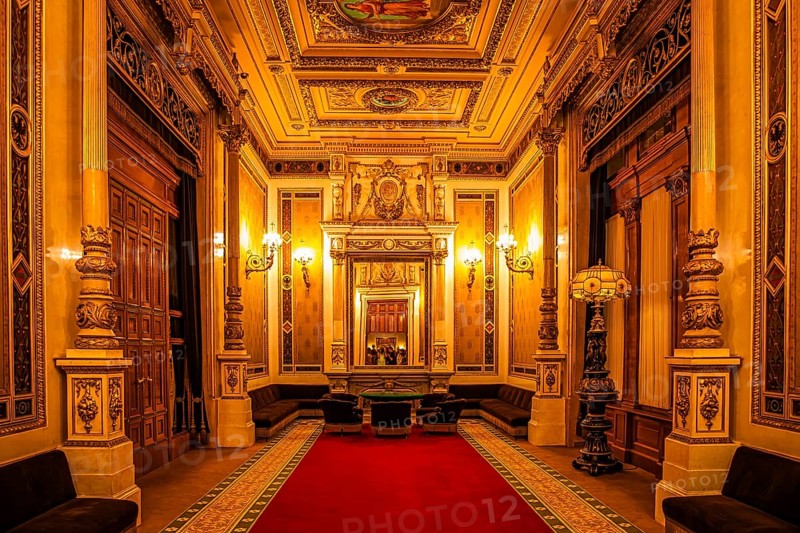 Magnificent foyer at the Vienna State Opera, Vienna, Austria