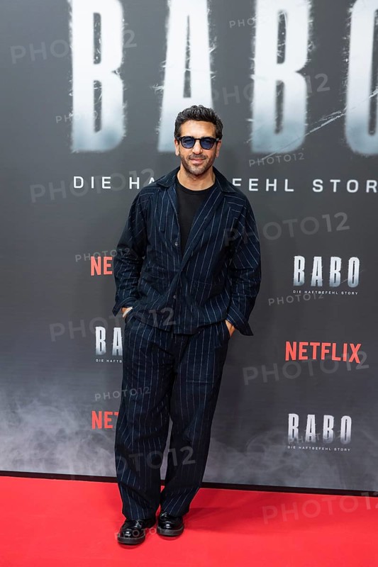 Elyas M'Barek at the premiere of the Netflix film Babo in the Astor Film Lounge Berlin on 24.10.2025