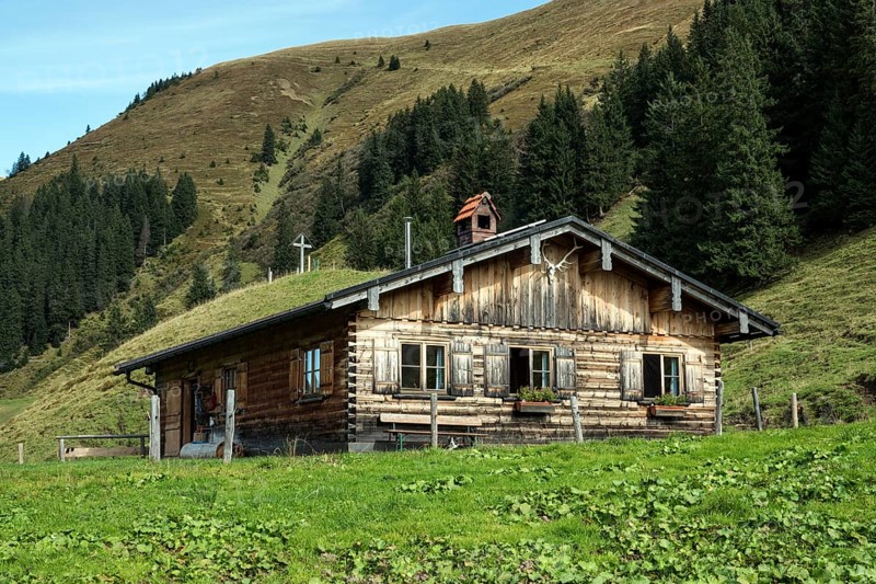 Hintere Einödsberg-Alpe, Einödsbach, Oberstdorf, Oberallgäu, Allgäu, Bavaria Germany