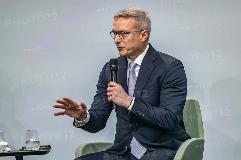 Dr. Karsten Wildberger (CDU), Minister of Digital Affairs. ground-breaking ceremony ceremony for the Innovation Park for Artificial Intelligence (IPAI) in Heilbronn. In addition to Chancellor Merz, Minister President Kretschmann and other ministers were also on site. The IPAI Campus will one day be the size of 42 soccer fields and around three billion euros will be invested. The starting capital of 100 million is shared by the state of Baden-Württemberg and the Dieter Schwarz Foundation. Heilbronn, Baden-Württemberg, Germany