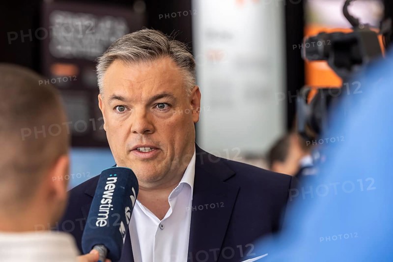 Interview with Rolf Schumann, Chief Digital Officer at the Schwarz Group. Schwarz Digits is the digital and IT division of the Schwarz Group, which also includes Lidl and Kaufland. ground-breaking ceremony ceremony for the Innovation Park for Artificial Intelligence (IPAI) in Heilbronn. Heilbronn, Baden-Württemberg, Germany