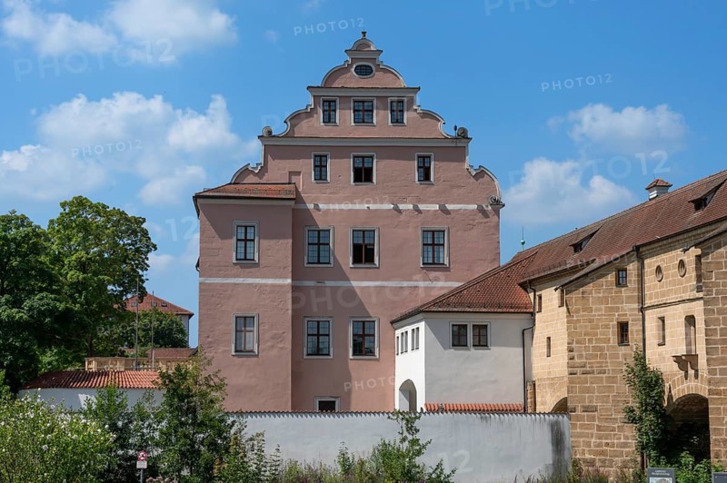 Electoral Palace, built in 1417, Amberg, Upper Palatinate, Bavaria, Germany