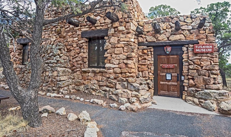 Grand Canyon National Park, Arizona - The Tusayan Ruin and Museum on the Grand Canyon's south rim. The museum is closed indefinitely due to staffing. The staffing shortage pre-dates the 2025 government shutdown