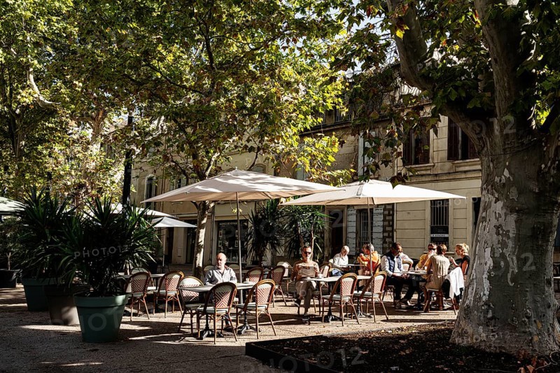 Street Cafe, Arles, France