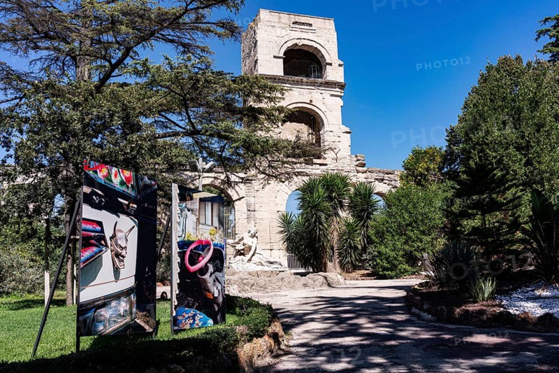 Park, Jardin d'Ete, exhibition, Arles, France