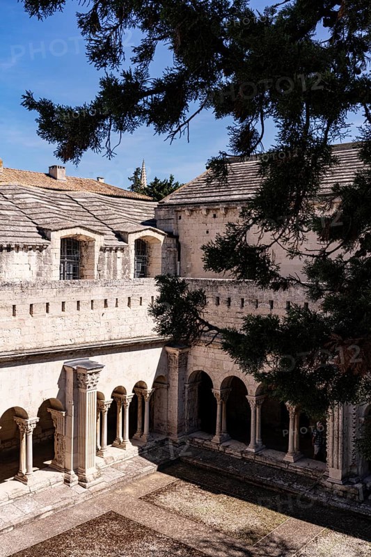 Cloister at St. Trophime Abbey, Arles, France