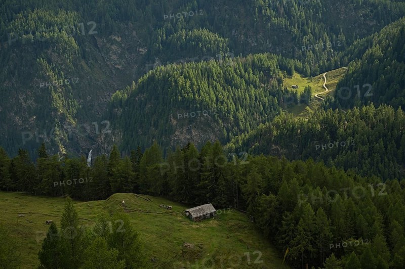 Landscape on the Grossglockner High Alpine Road, Carinthia, Austria