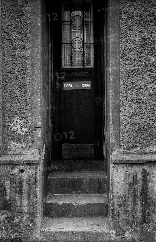 Germany, Berlin, 6.8.1992, entrance to the former DEFA film archive at Kremmener Straße 11