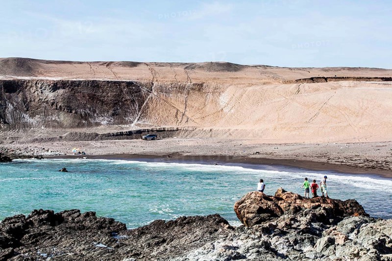 Najo Beach (Playa Najo). Iquique, Tarapaca Region, Chile. 21.11.15