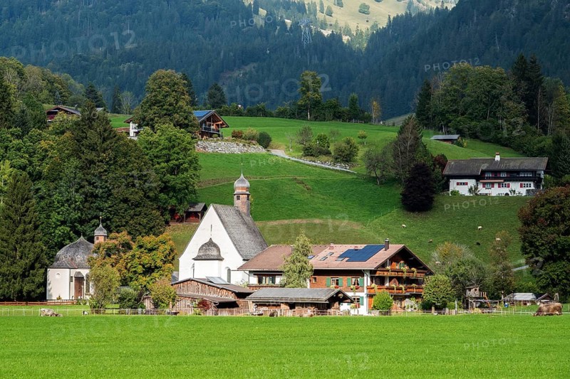 Loretto Chapels, Oberstdorf, Oberallgäu, Allgäu, Bavaria, Germany