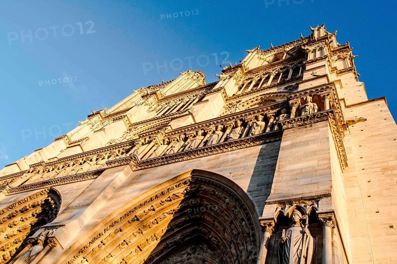 Notre Dame Cathedral (Cathedrale Notre Dame de Paris). Paris, France. 01.01.13