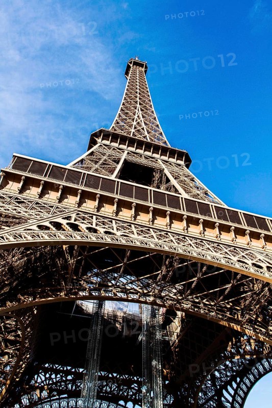 Eiffel Tower (Tour Eiffel). Paris, France. 30.12.12