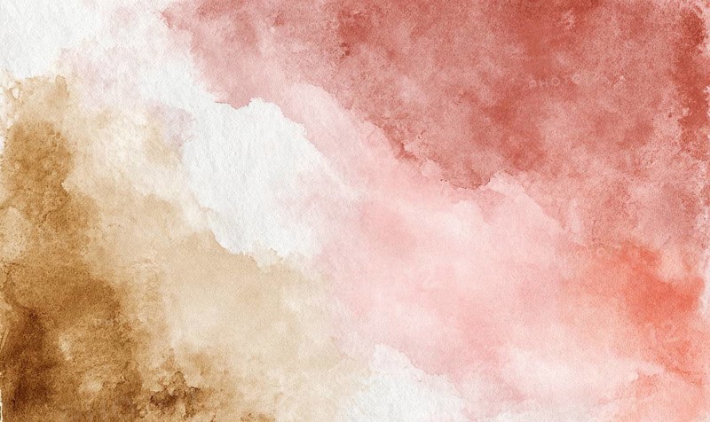 A painting of a pink and brown background with a white cloud in the middle. The painting has a warm and inviting mood. AI generated