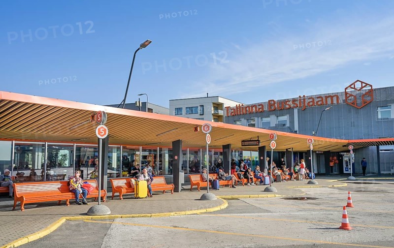 Tallinna Bussijaam Bus Station, Tallinn, Estonia