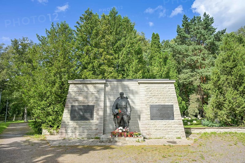 Bronze Soldier of Tallinn, War Cemetery, Tallinna Kaitseväe Kalmistu, Tallinn, Estonia