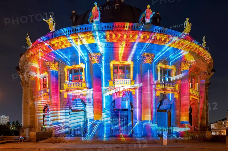 Festival of Lights Berlin 2021 Bode Museum Berlin Germany