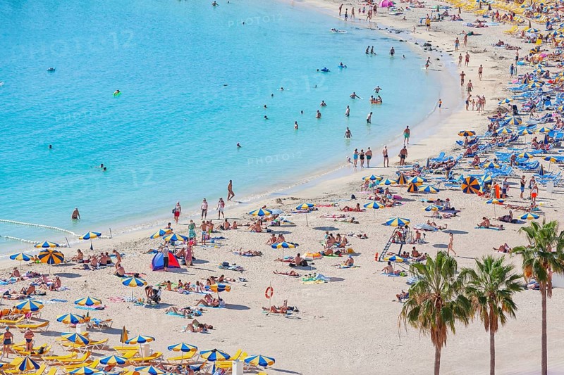 Amadores beach, Puerto Rico, Gran Canaria, Canary Islands, Spain