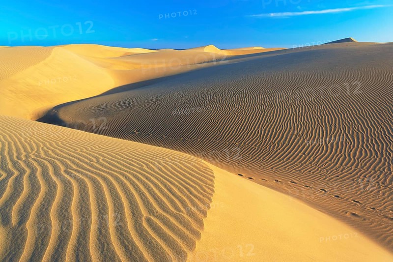 Sand dunes, Maspalomas, Playa del Ingles, Gran Canaria, Canary Islands, Spain