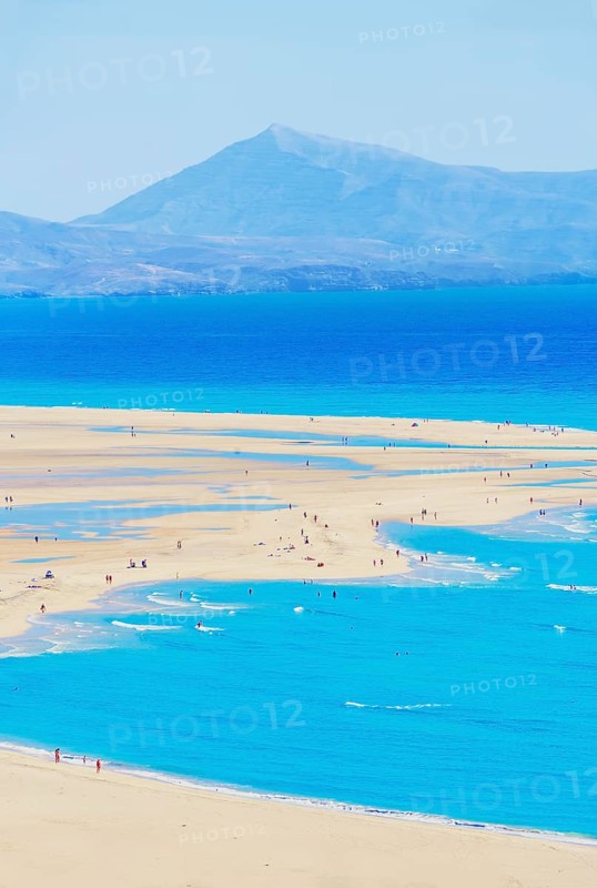 Sotavento Beach, Jandia Peninsula, Fuerteventura, Canary Islands, Spain