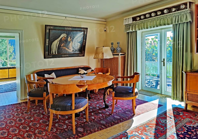 Konrad Adenauer's house, interior photo, Stiftung Bundeskanzler-Adenauer-Haus, Rhöndorf, Bad Honnef, North Rhine-Westphalia, Germany
