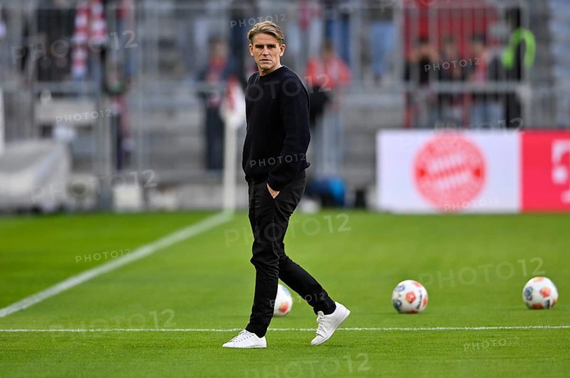 Sports Director Christoph Freund FC Bayern Munich FCB German Classico, FC Bayern Munich FCB versus Borussia Dortmund BVB, Allianz Arena, Munich, Bayern, Germany