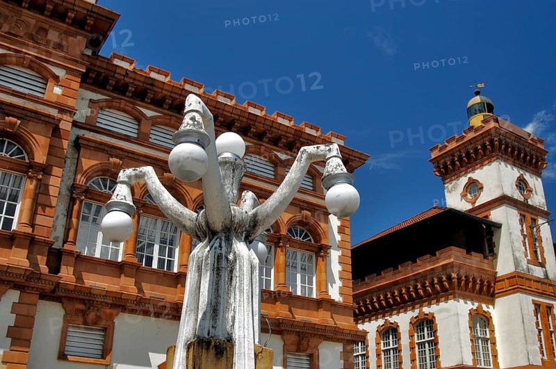 Alfândega and Guardamoria buildings, Manaus, Amazonas, Brazil