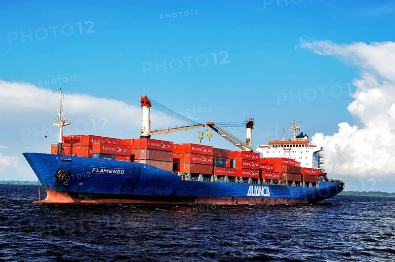 Ship, Rio Negro, Manaus, Amazonas, Brazil