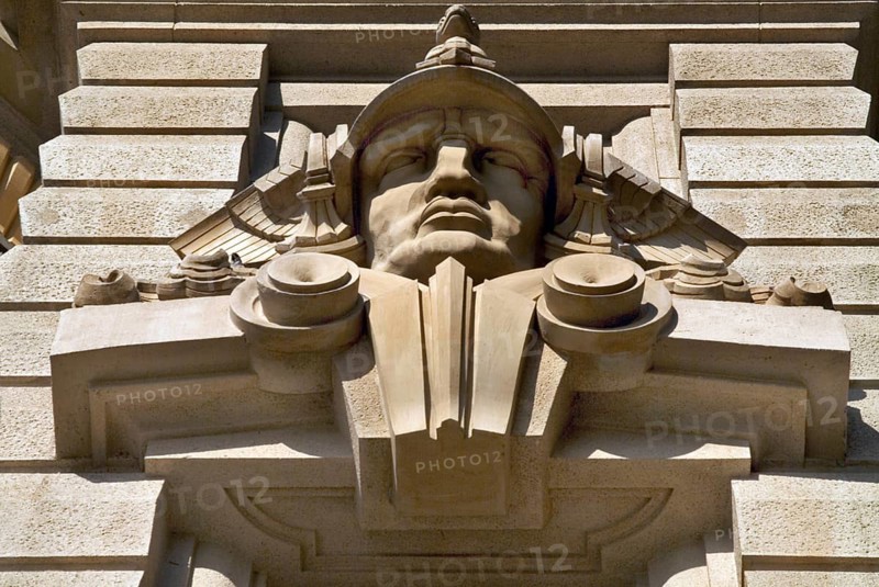 Detail of Architecture, General office of the Justice, São Paulo, Brazil