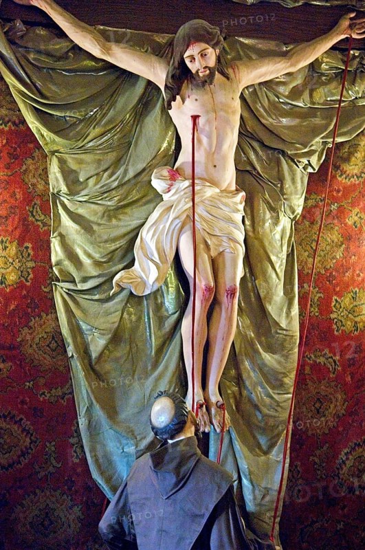 Holy image, Ordem Terceira de São Francisco Church, Pelourinho, Salvador, Bahia, Brazil