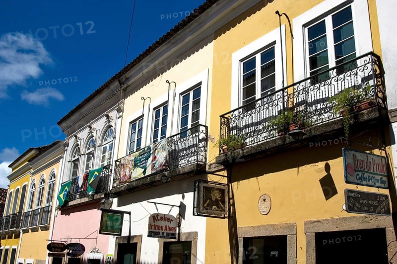 Houses, Largo do Pelourinho, Salvador, Bahia, Brazil