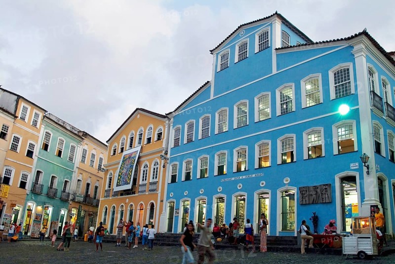 Largo do Pelourinho, Fudanção Casa de Jorge Amado, Salvador, Bahia, Brazil