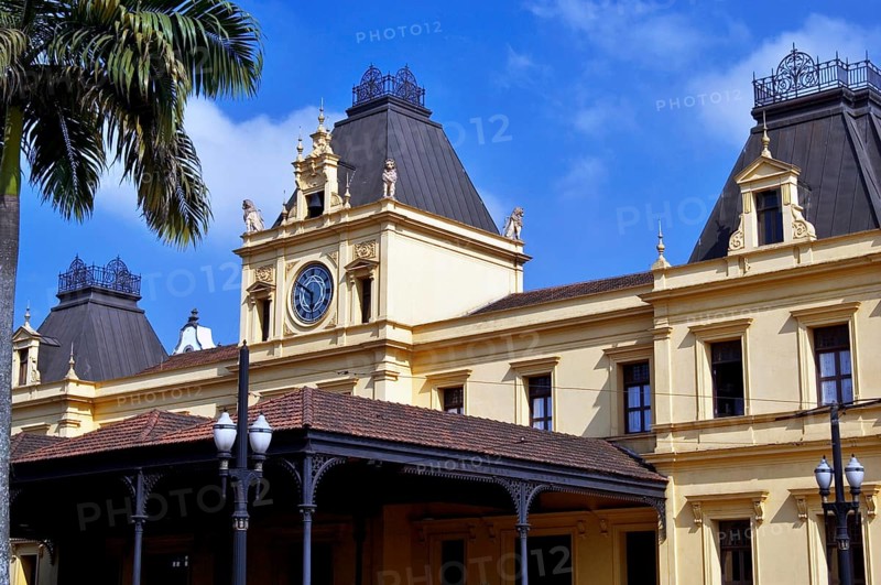 Antique train station of Valongo, Centro Histórico, Santos, São Paulo, Brazil