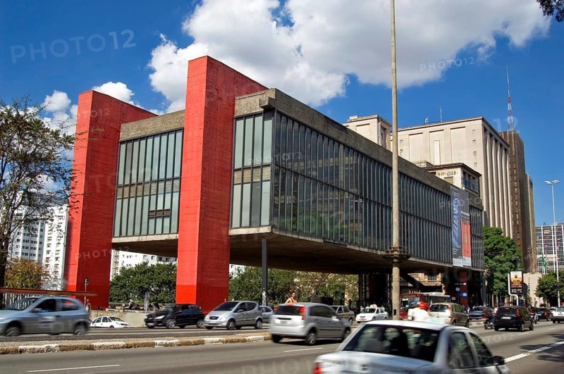 Masp, Museu de Arte de São Paulo, Paulista Avenue, São Paulo, Brazil