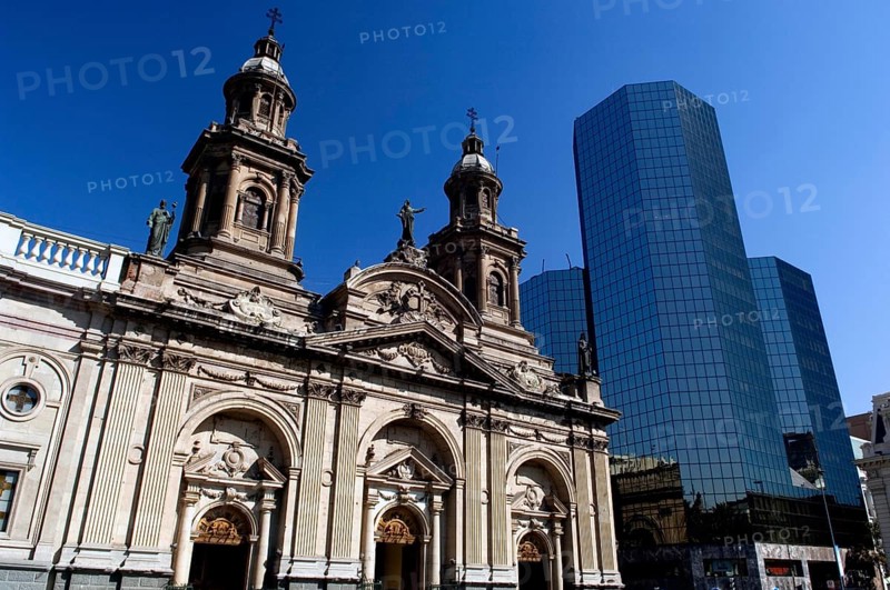 Cathedral of Santiago, Armas Square, Santiago, Chile