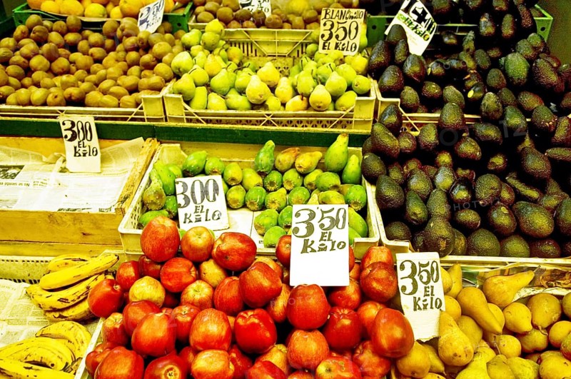 Cardonal Market, Barrio de Amendral, Valparaiso, Chile