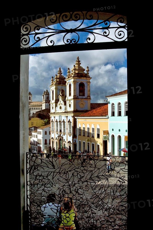 Largo do Pelourinho, Fundação Casa de Jorge Amado, Salvador, Bahia, Brazil