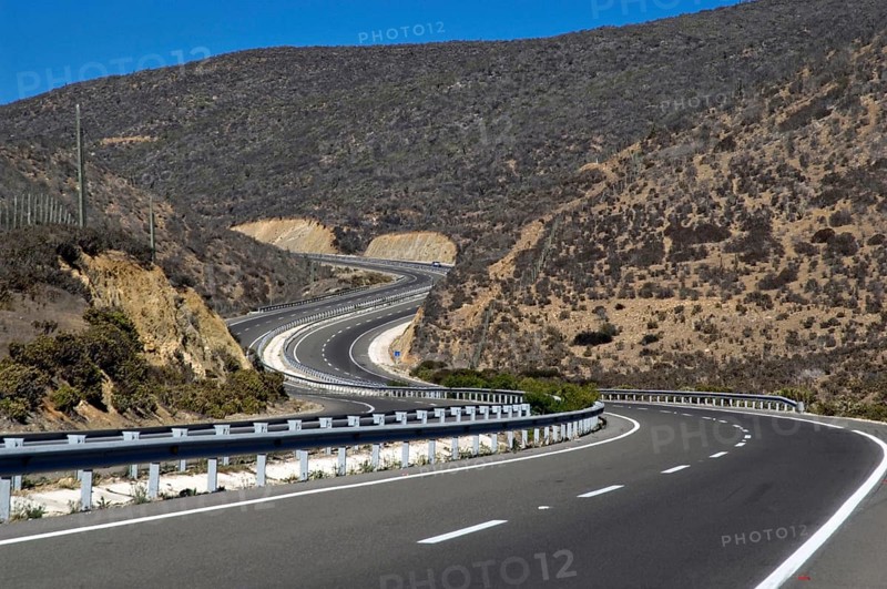 Panamericana road, Rute 5, Salada, Chile