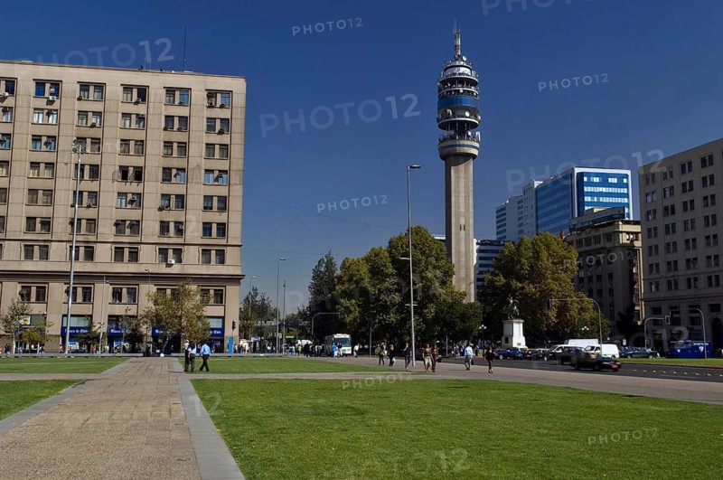 General Bernardo O' Higgins Boulevard, Torre Entel, Los Libertadores Square, Santiago, Chile