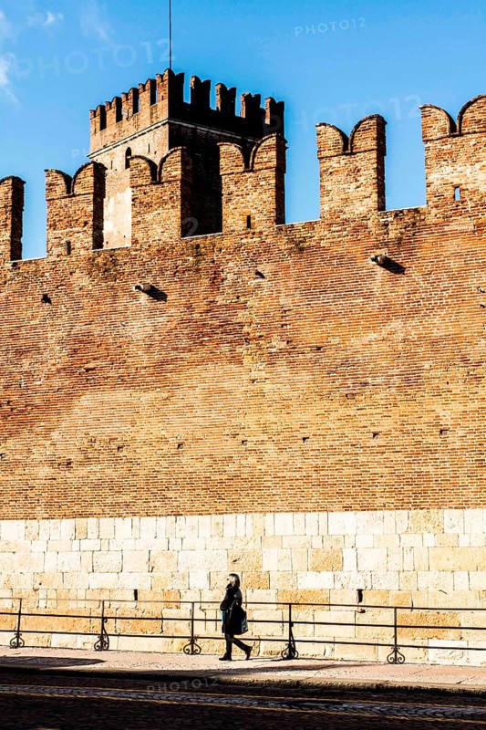 Castelvecchio (Old castle). Verona, Province of Verona, Italy. 10.12.2012