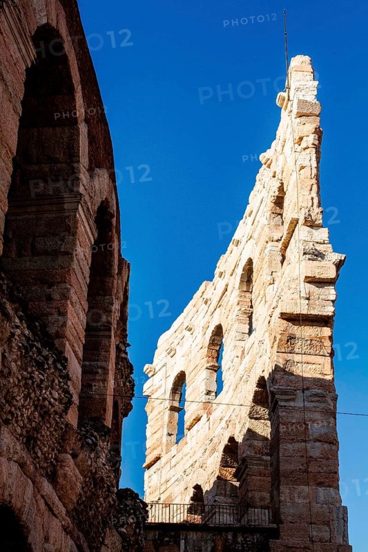 Verona Arena. Verona, Province of Verona, Italy. 10.12.2012