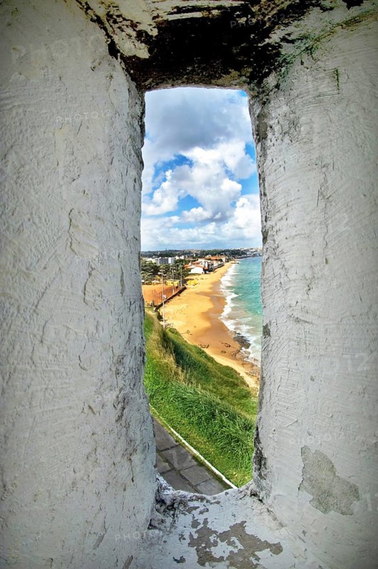 Fort of Monte Serrat (São Felipe), Todos os Santos Bay, Salvador, Bahia, Brazil