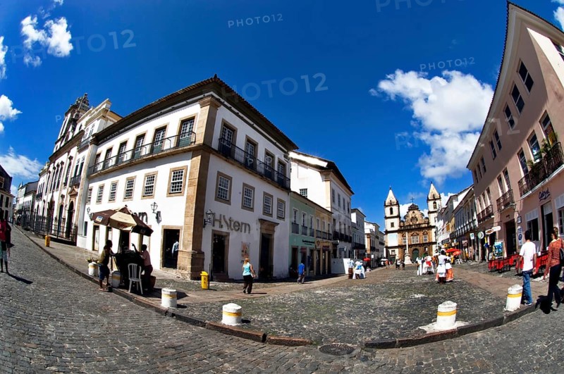 Terreiro de Jesus, Largo Cruzeiro de São Francisco, Pelourinho, Salvador, Bahia, Brazil