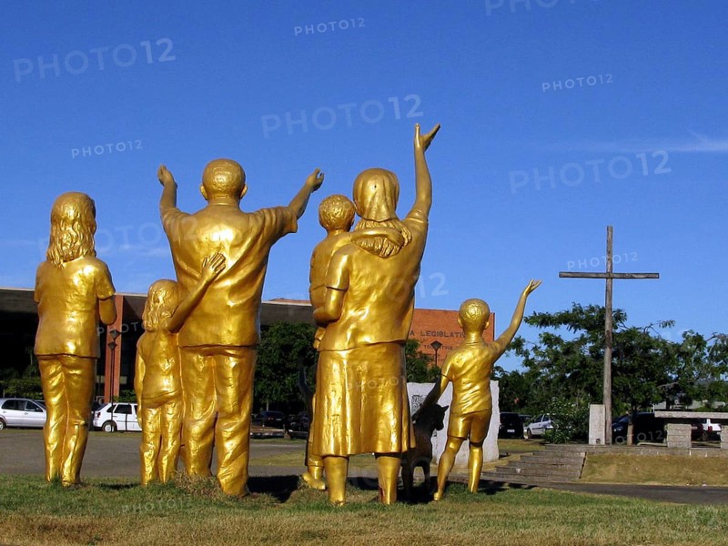 Súplica dos Pioneiros, Girassóis Square, Palmas, Tocantins, Brazil
