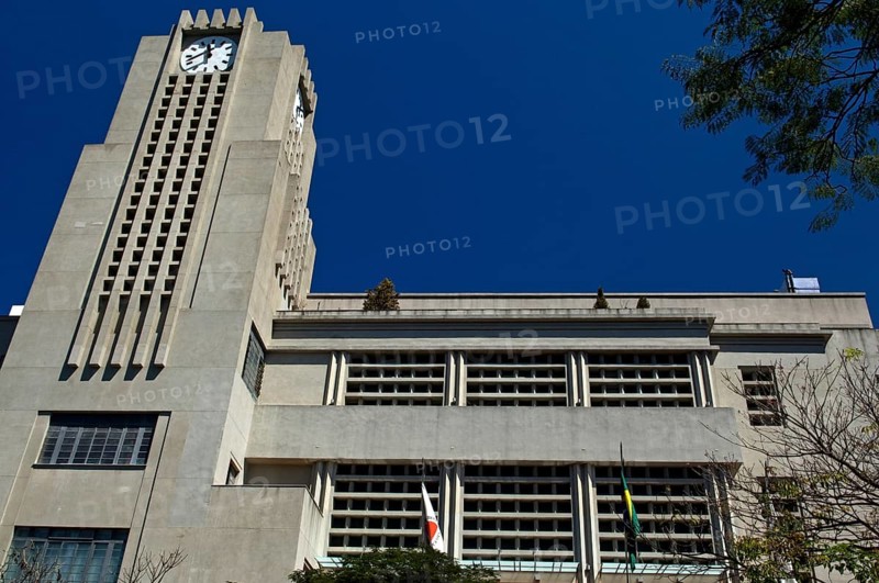 Prefeitura Municipal de Belo Horizonte, Afonso Pena Avenue, Downtown, Belo Horizonte, Minas Gerais, Brazil
