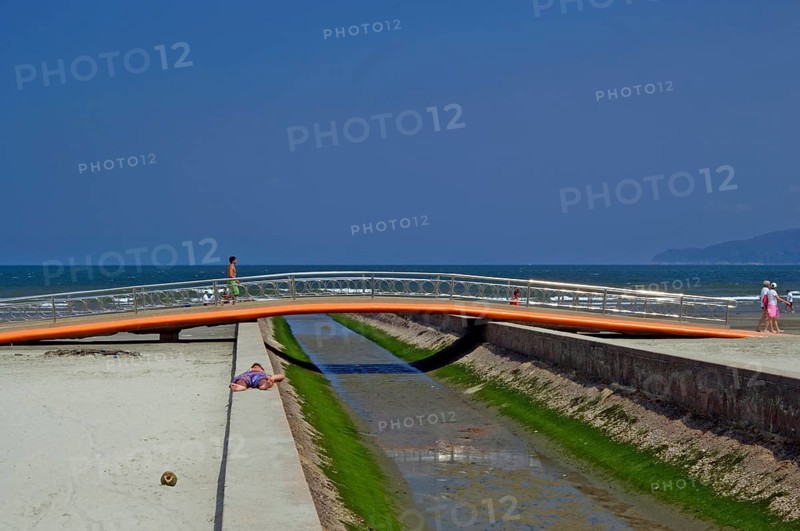 Channel of the city of Santos, Santos, São Paulo, Brazil